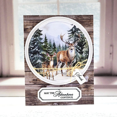 Wildwood Sentiment Frame & Tag Dies
