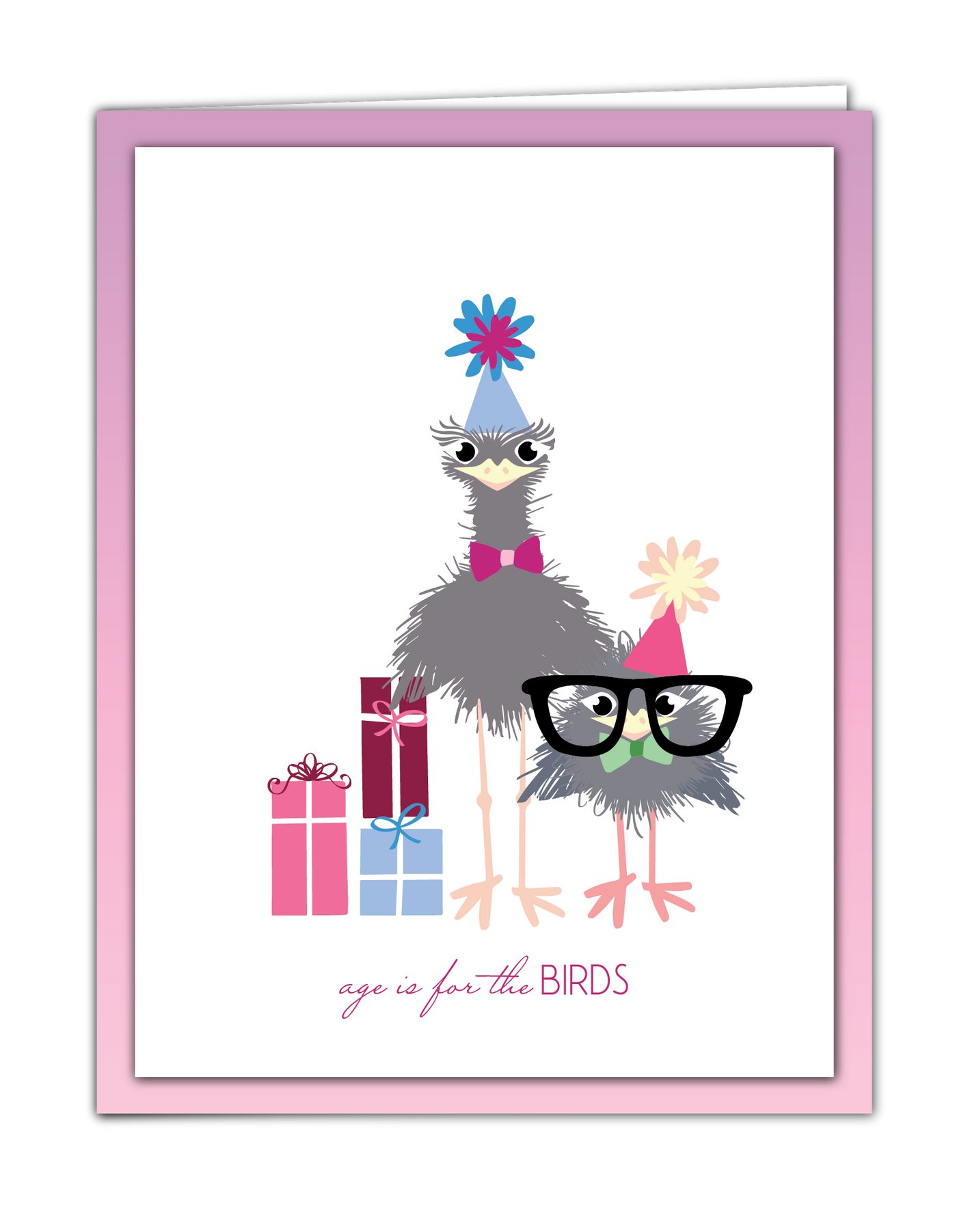 Fuzzy Wuzzies Birthday Suit Add-On 4x4 Stamps and Coordinating Dies