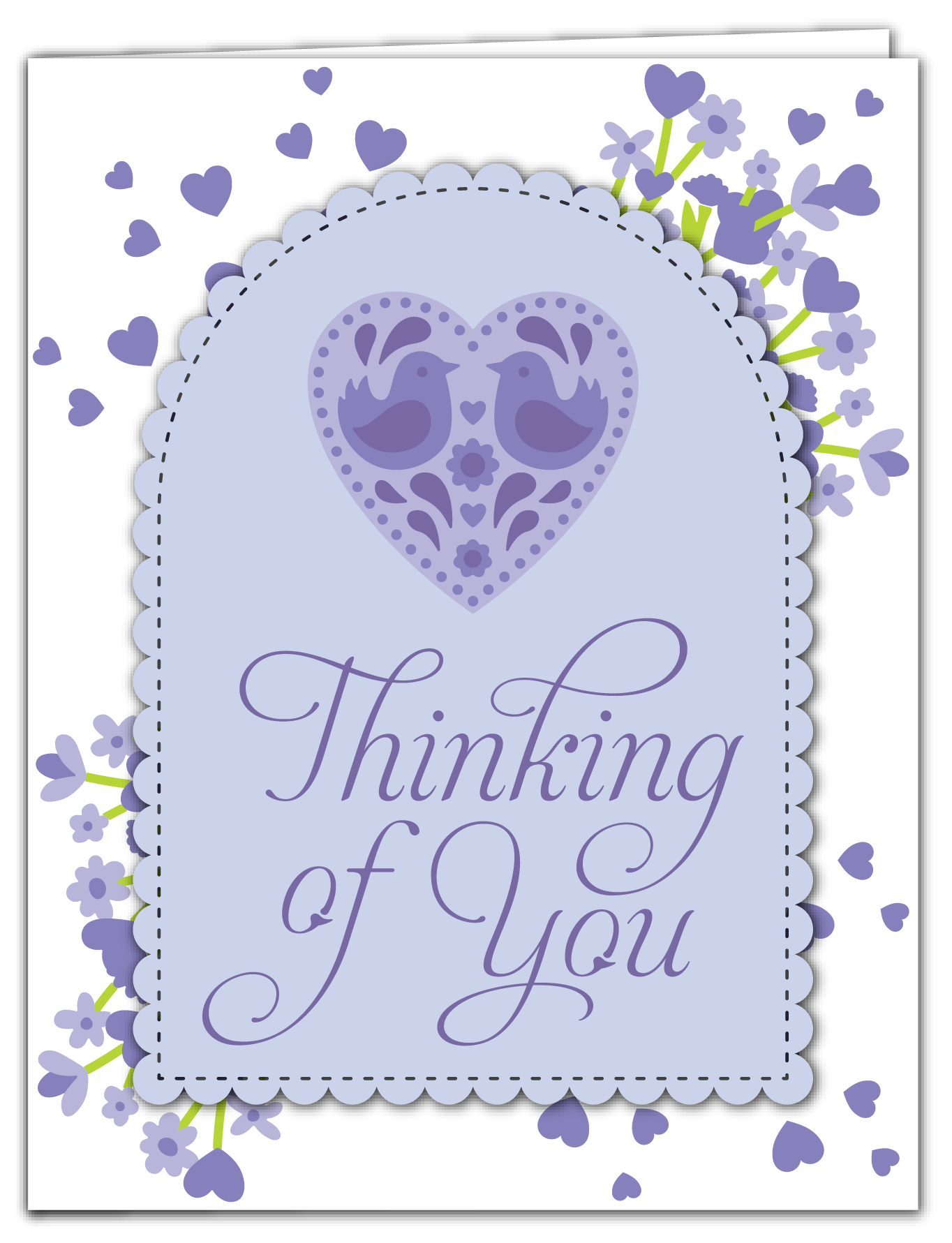 Thinking of You Impress-ion Press + Foil Plate