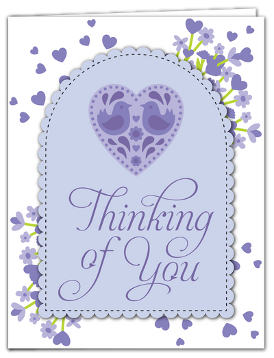 Thinking of You Impress-ion Press + Foil Plate