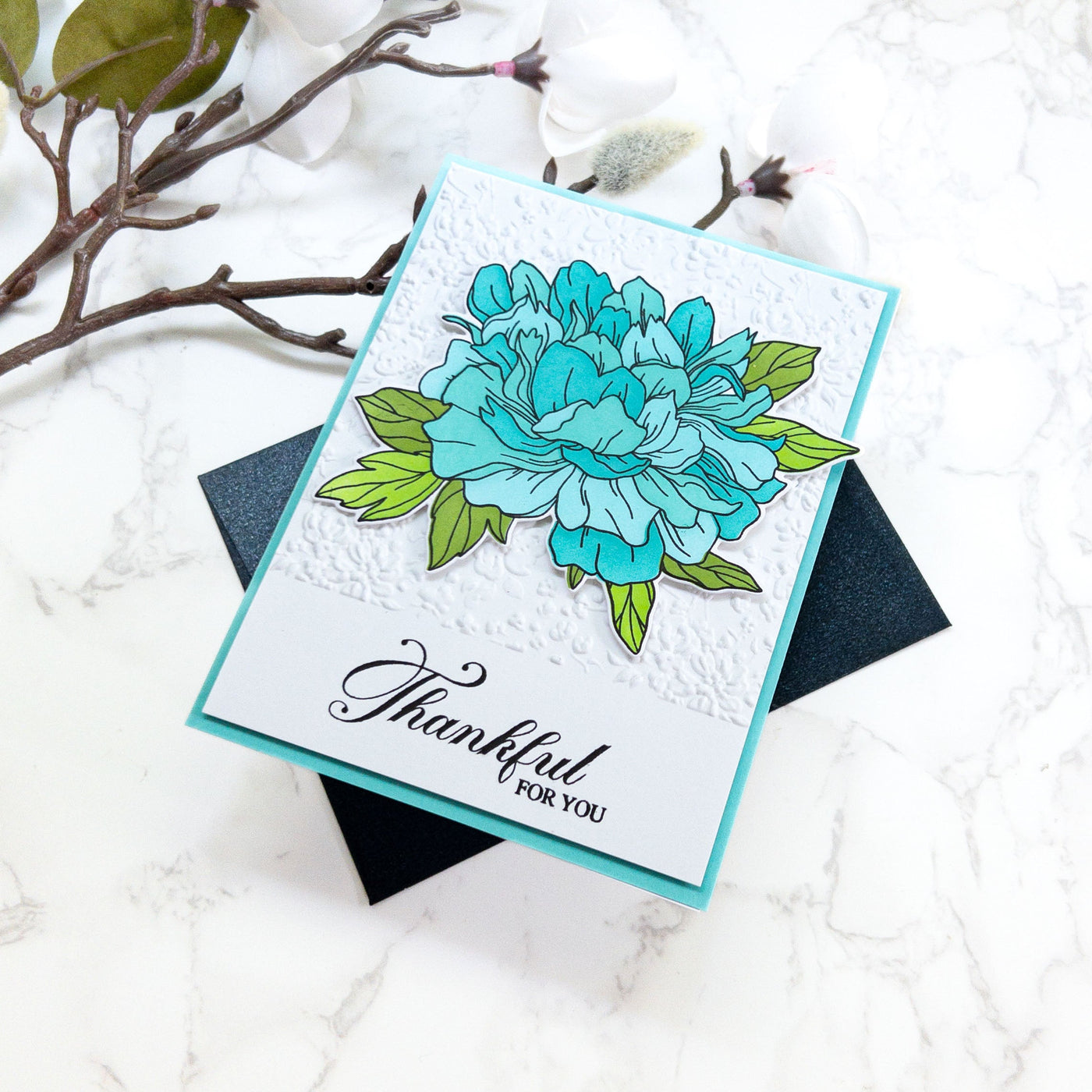 Tufted Petals 6x8 Stamps