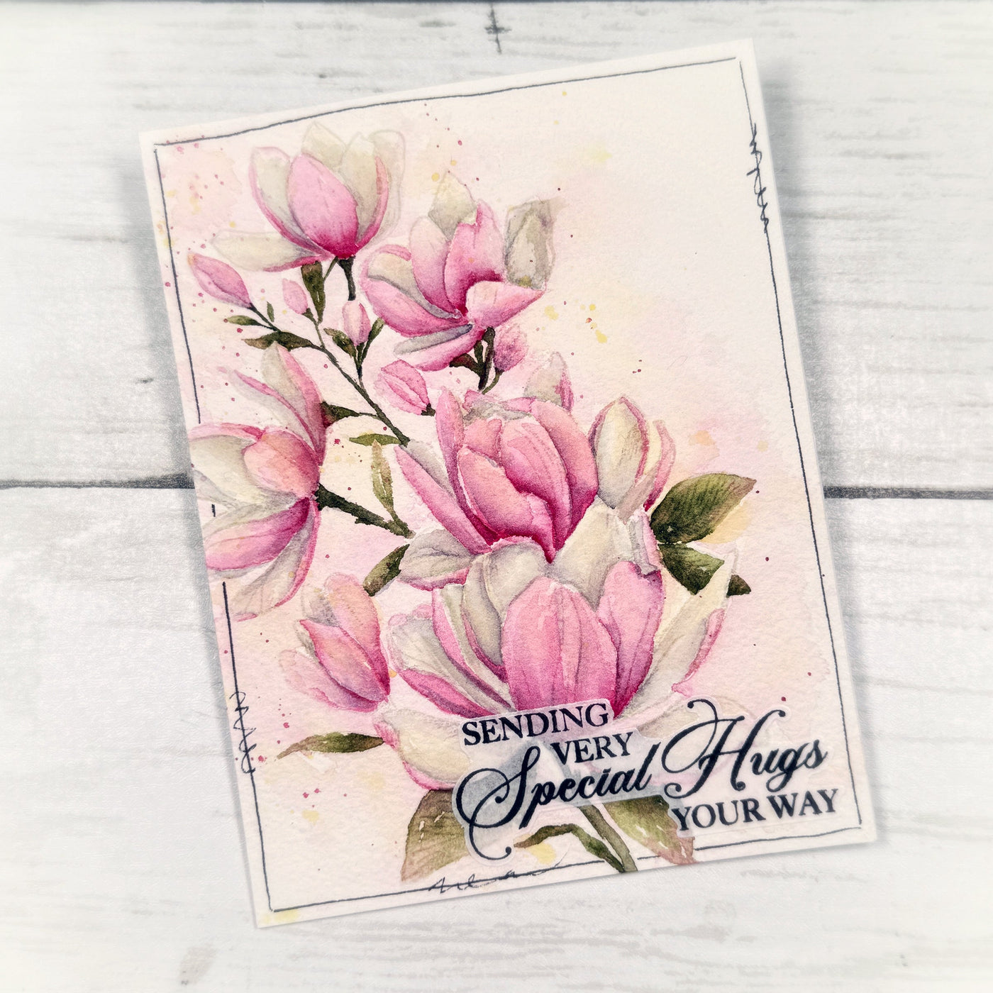 Sweet Magnolias 6x8 Stamps