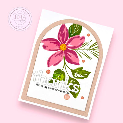 Market Blooms Layering 6x8 Stamps