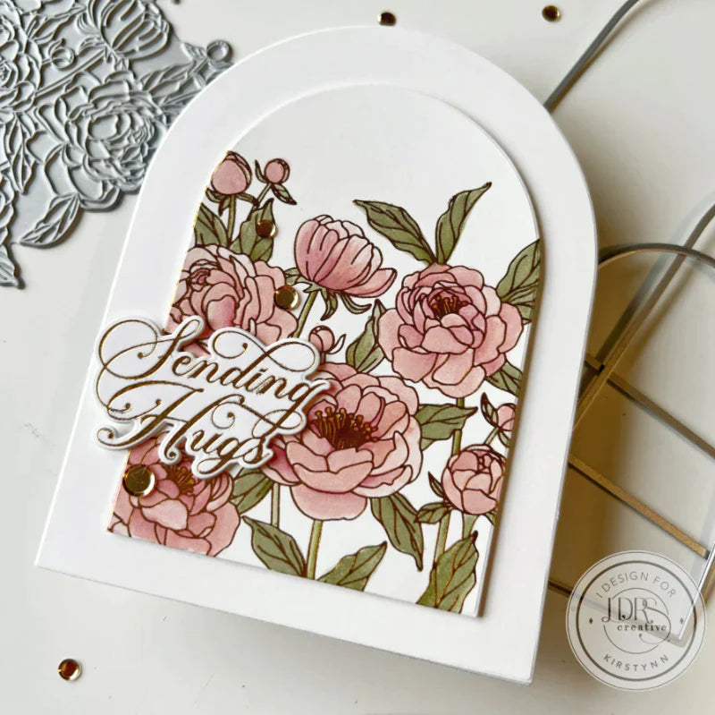 Peony Impress-ion Press + Foil Plate