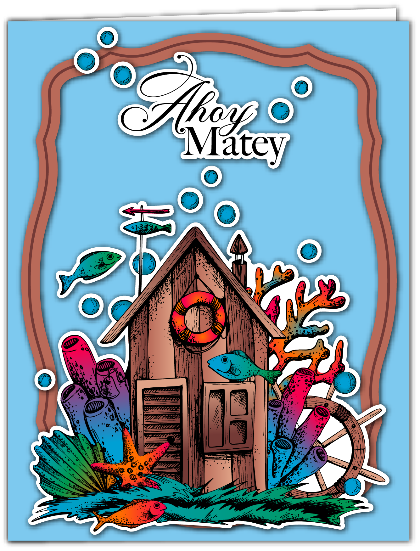 The Sea Shack Coordinating Dies