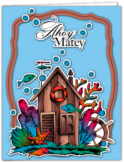 The Sea Shack Coordinating Dies