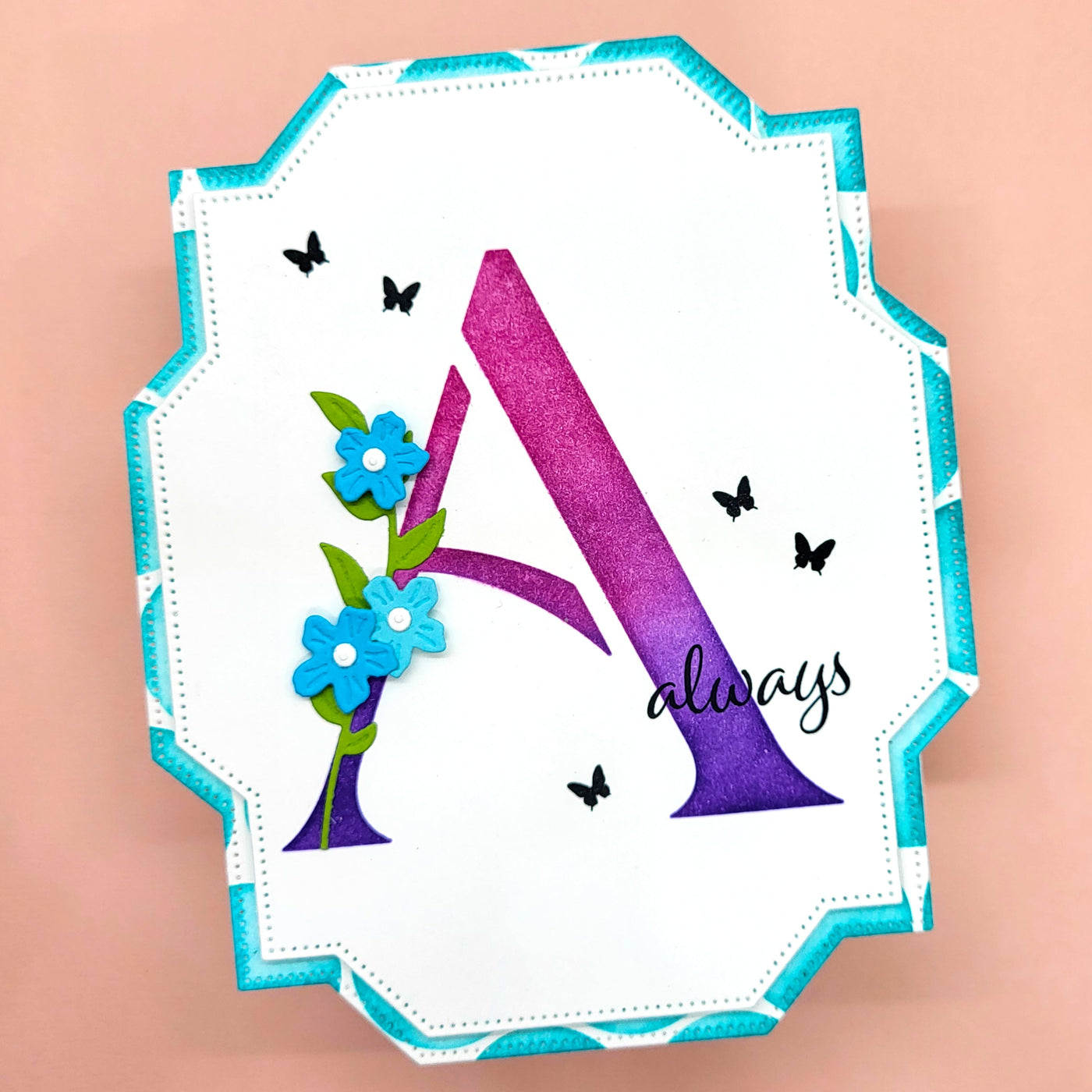 A to Z Sentiments 5x7 Stamps