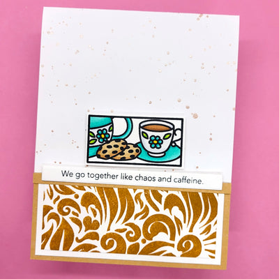 Snarky Best Friends Stack Stamp