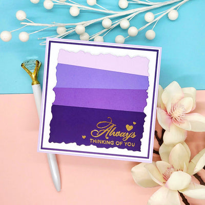 PRE-ORDER Sentimental Rub-On Transfers Bundle II: Gold Foil & Silver Foil