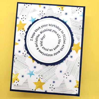 Winding Celebrations 5x7 Stamps