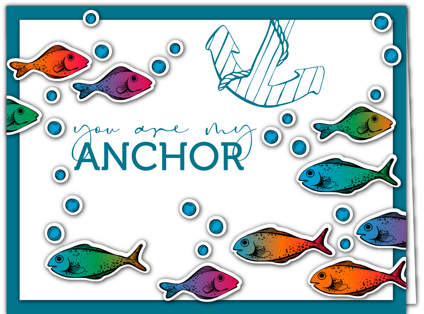You Are My Anchor Coordinating Dies