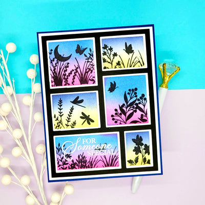 Postage Collage Mask Stencils