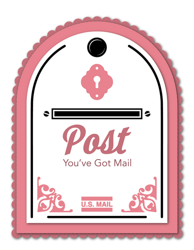 PRE-ORDER You've Got Mail 4x6 Stamps