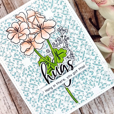 Pelargonium 4x6 Stamps