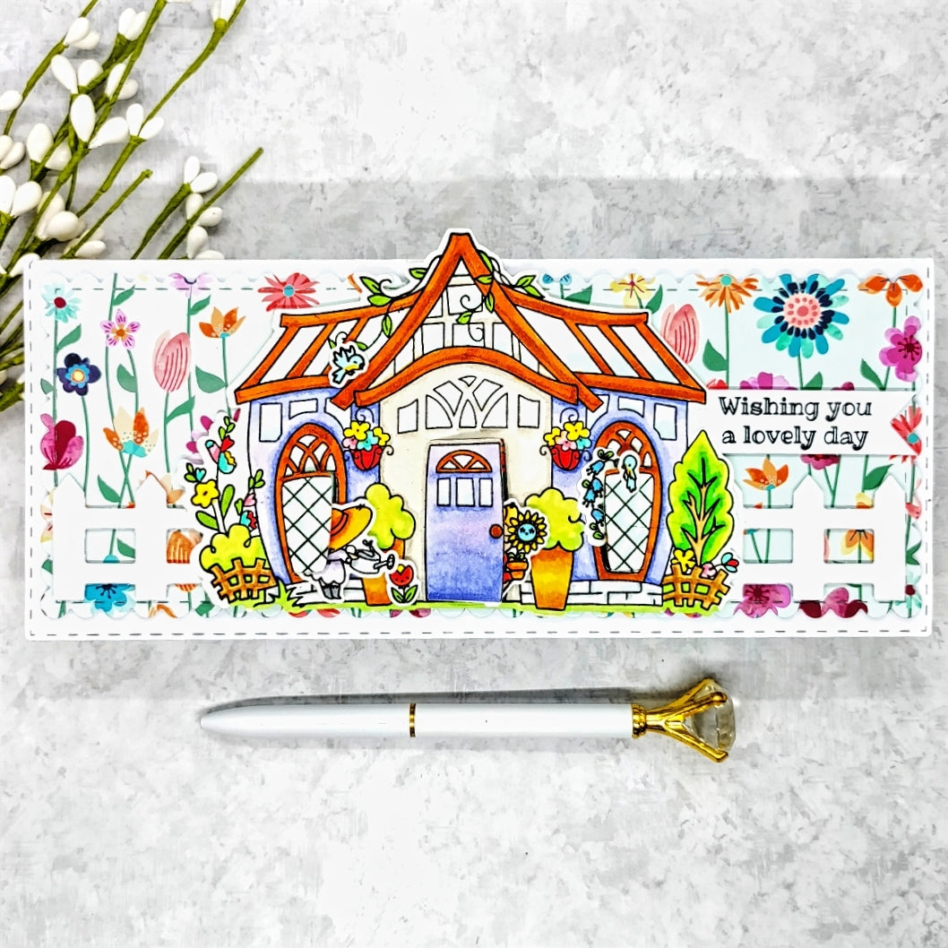 Greenhouse Pocket Pals 4x6 Stamp Set