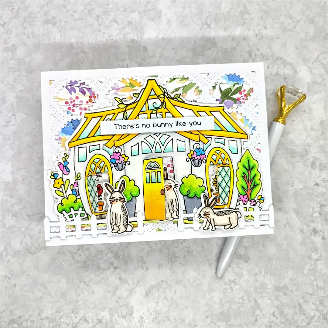 Greenhouse Pocket Pals 4x6 Stamp Set