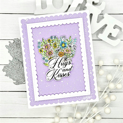 Fleurs Petite - Daisies Impress-ion Letterpress Dies