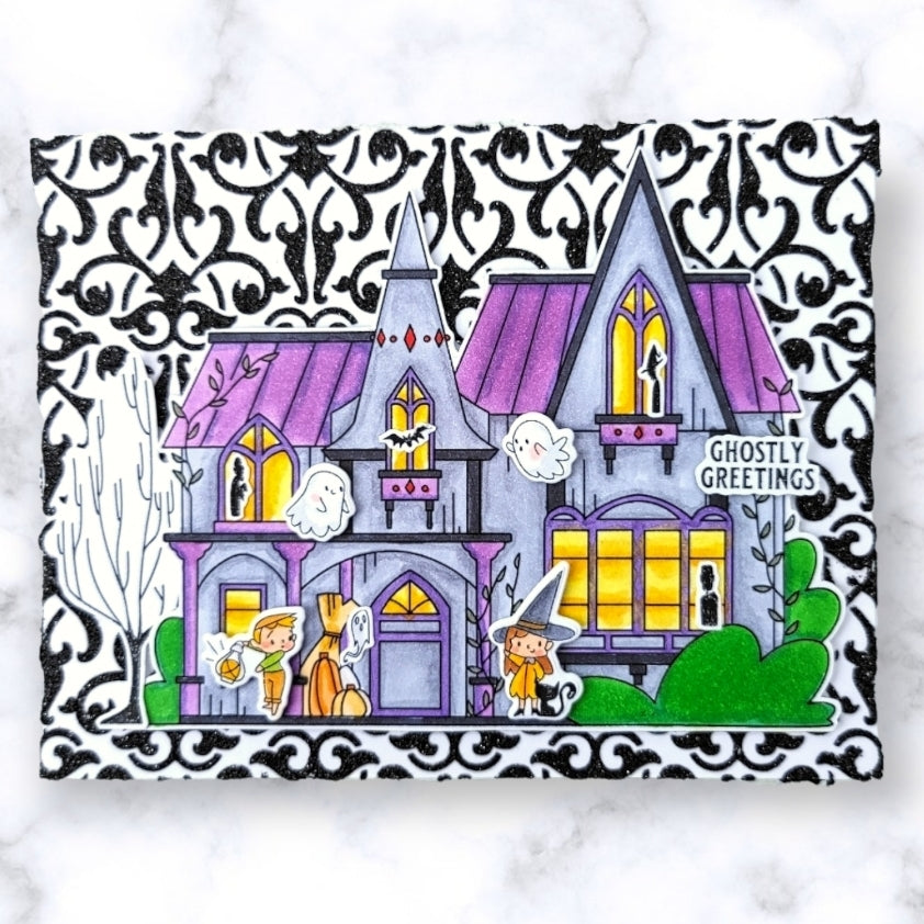 Graveyard Ghouls Pocket Pals Coordinating Dies
