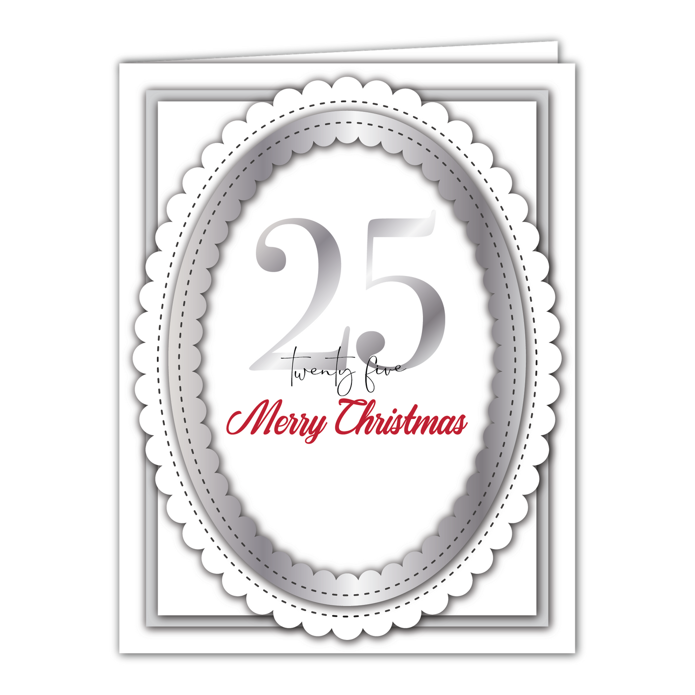 Countdown to Christmas Numbers 4x8 Stamps