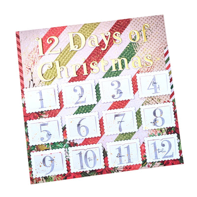 Countdown to Christmas Numbers 4x8 Stamps