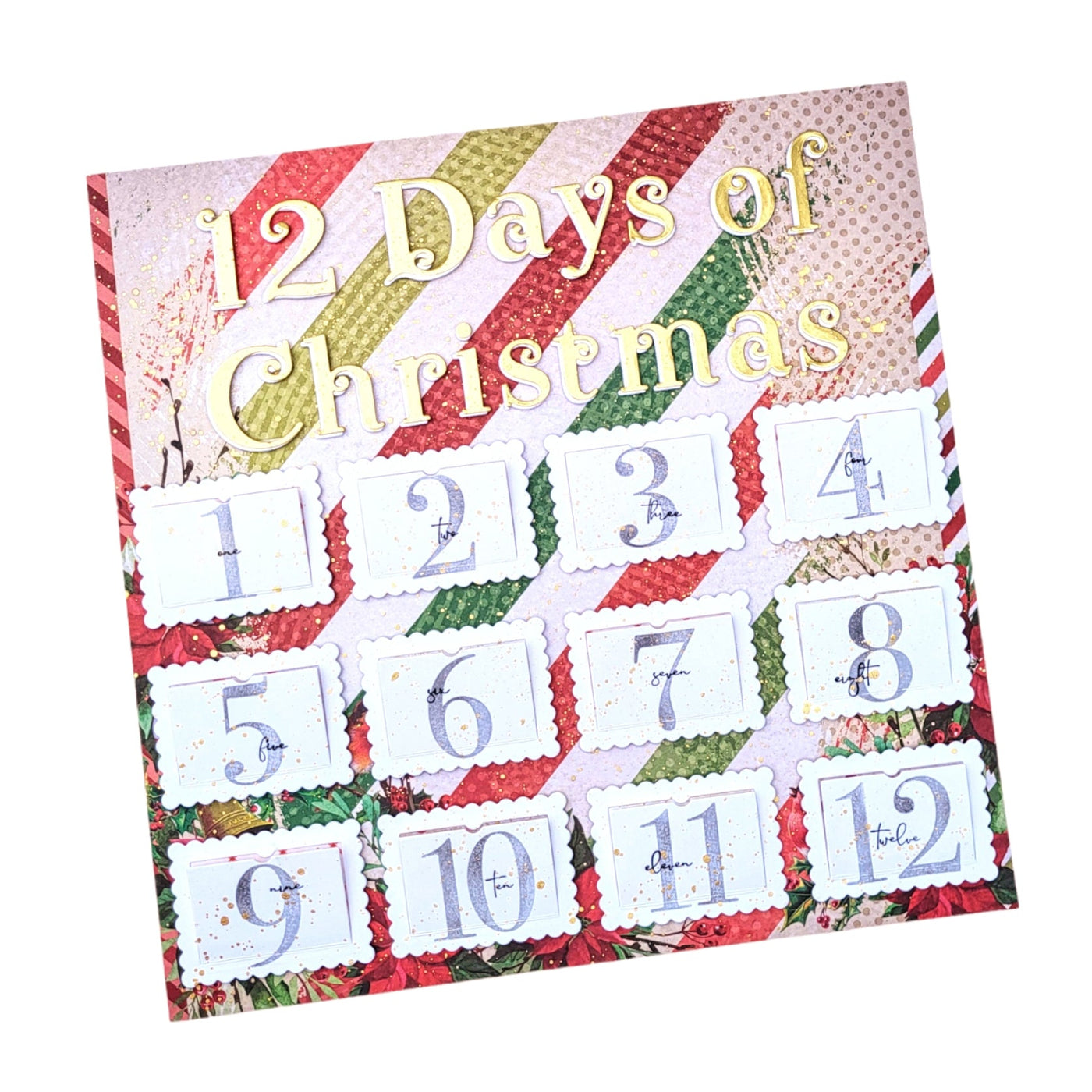 Kringle Numbers Jumbo 4x6 Stamps