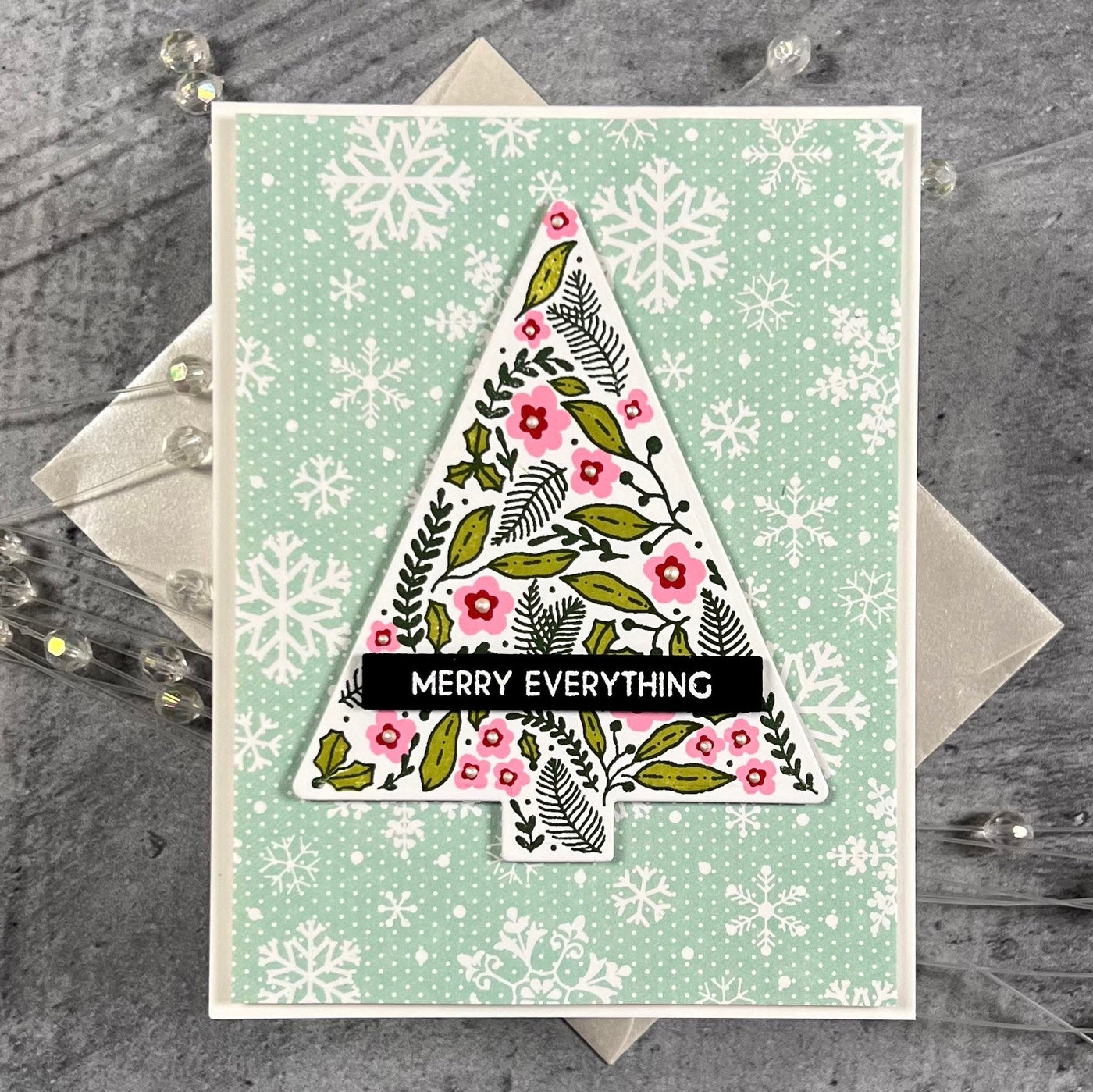 Christmas Sentiment Stack Stamp