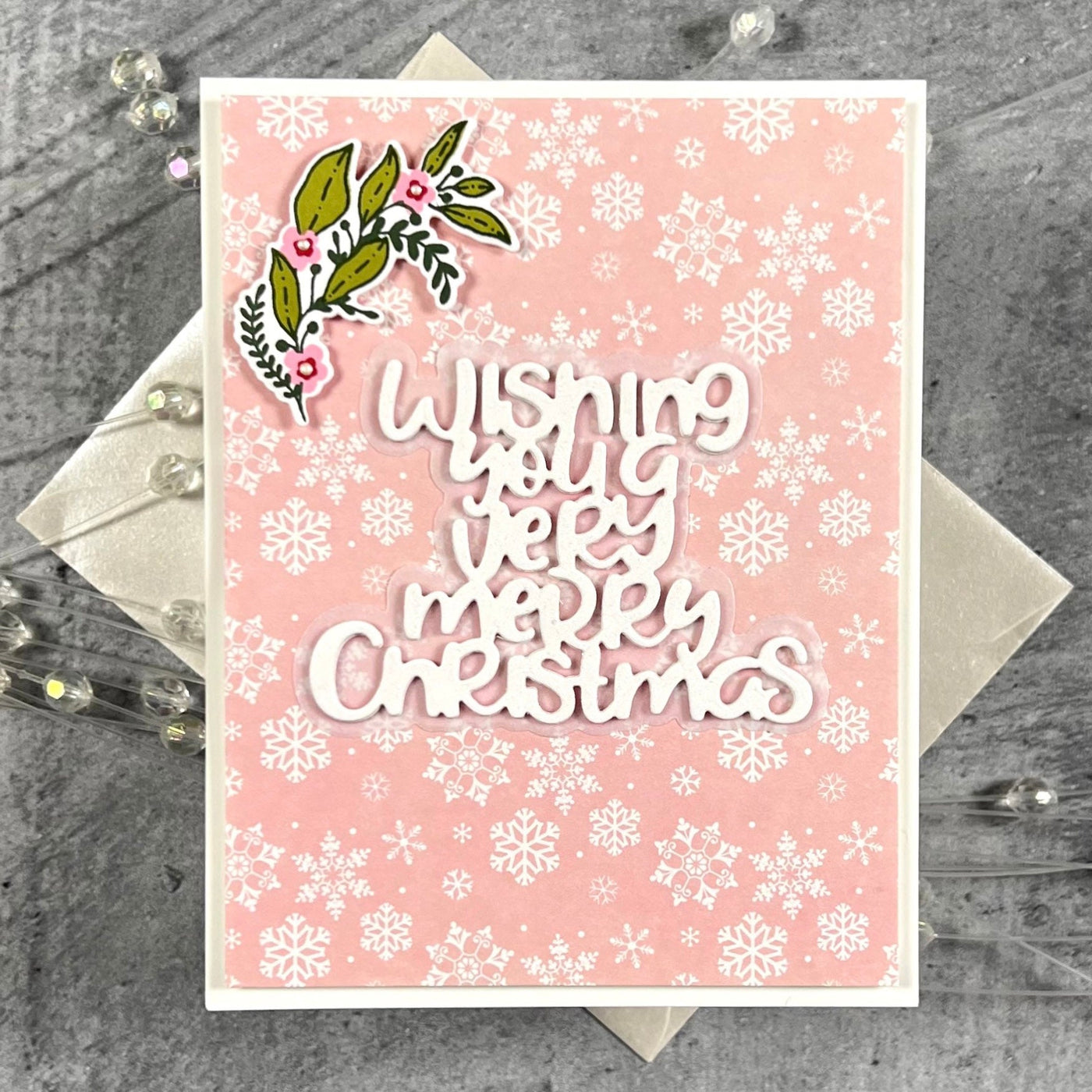 Wishing You A Very Merry Christmas Dies