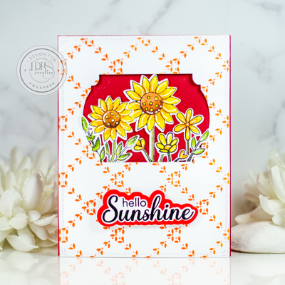 Hello Sunshine 4x6 Stamps