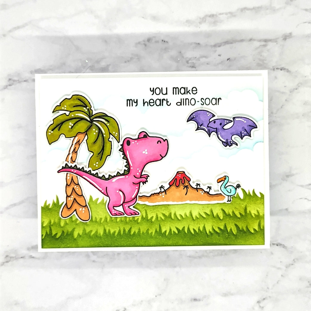 Baby Dino 4x8 Stamps