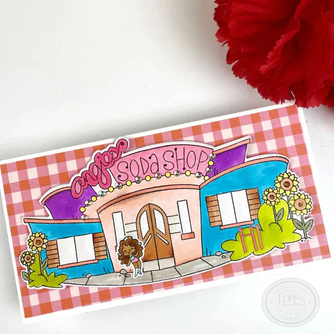 Soda Shop Pocket Pals Coordinating Dies