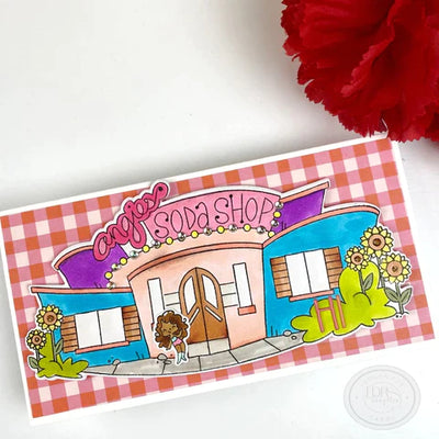 Soda Shop Pocket Pals Coordinating Dies
