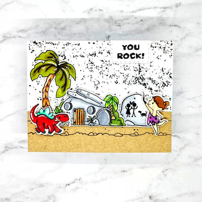 Baby Dino 4x8 Stamps