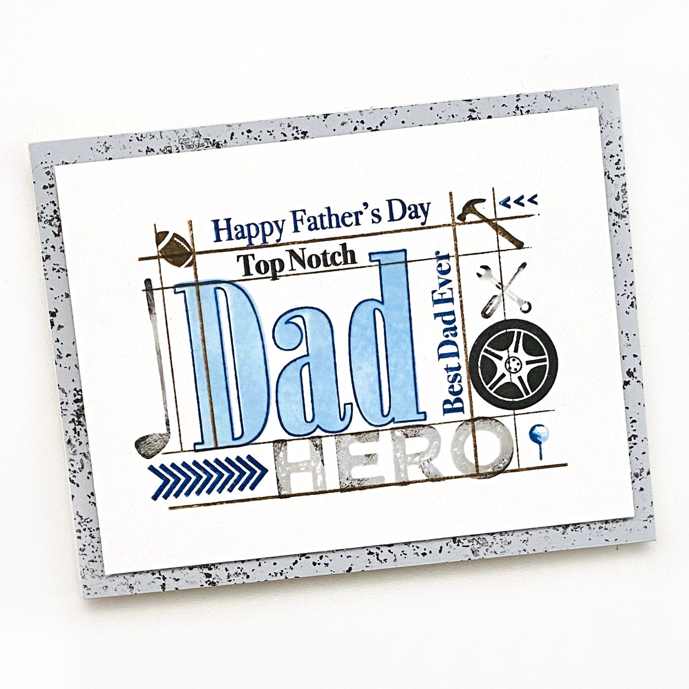 All About Dad 4x6 Stamps