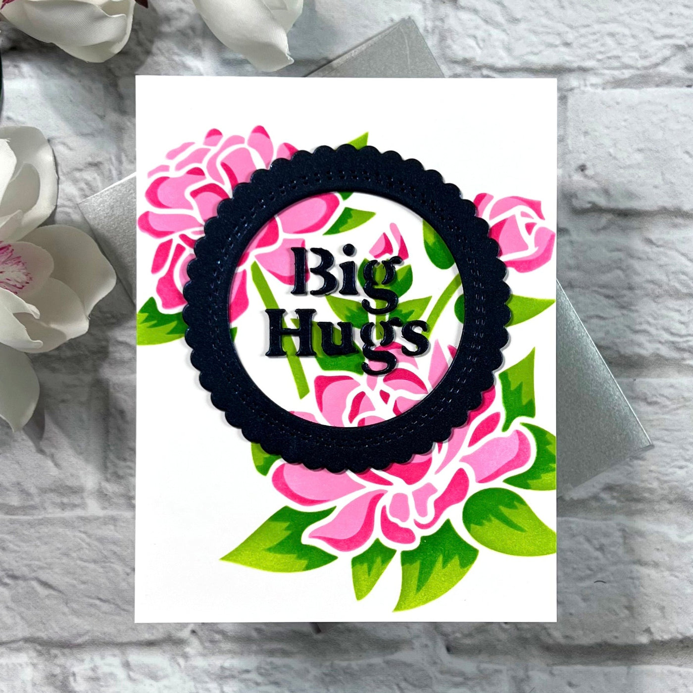 Gardenia Layering 6x6 Stencils - 4 Pack