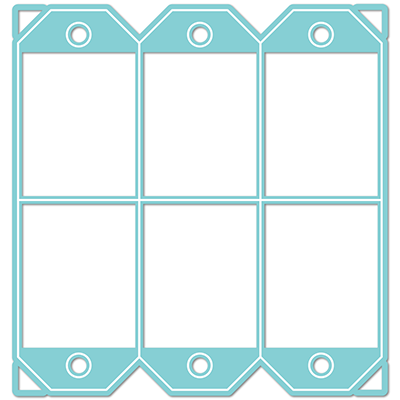 Spring Gift Tag Stack 4x6 Stamp Set