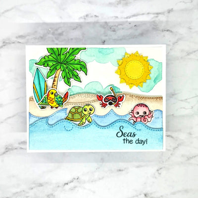 Hawaiian Vacation 4x6 Stamps