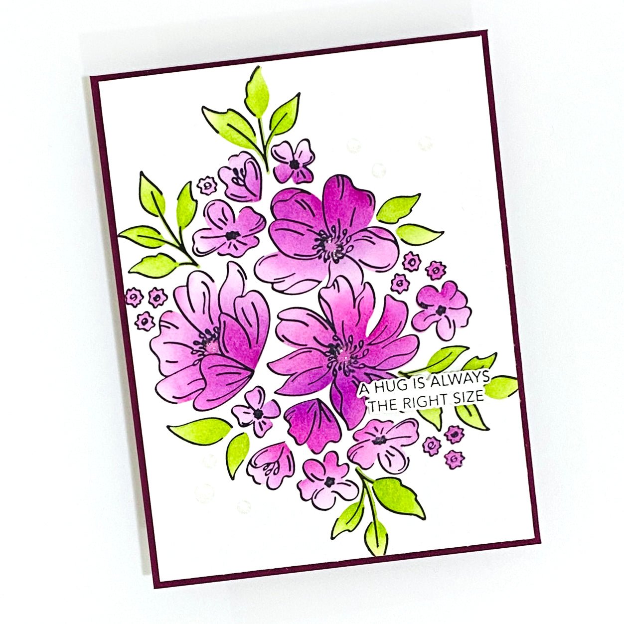 Sweetheart Floral Impress-ion Letterpress Dies