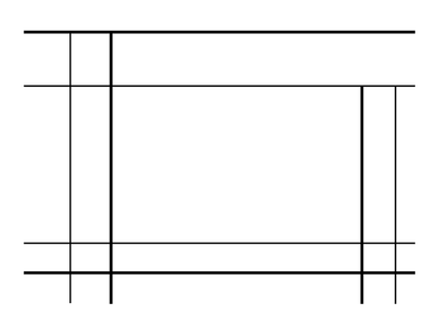 Ledger II 3x4 Stamp