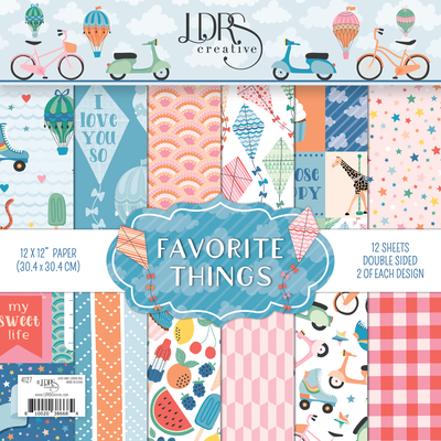 Favorite Things 12x12 Paper Pack