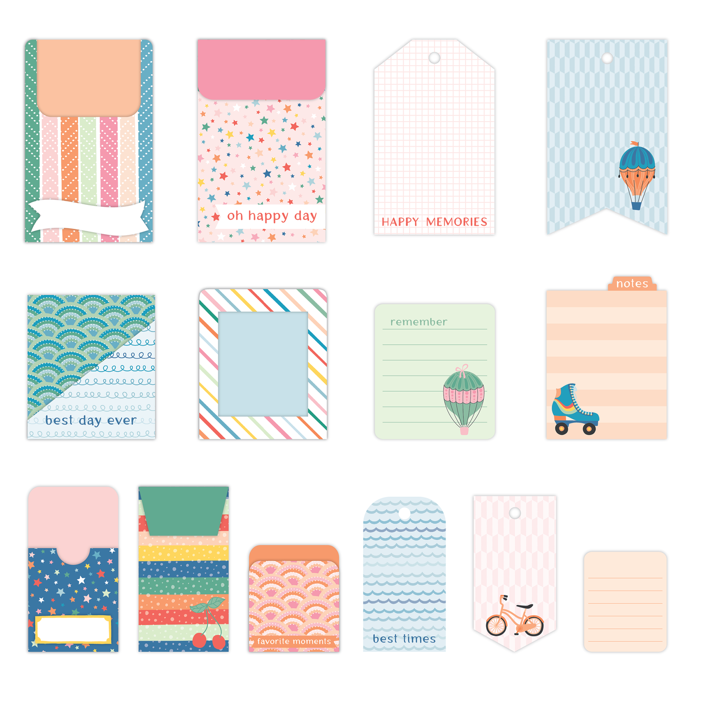 Favorite Things Pockets & Tags