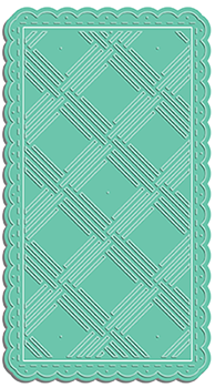 Slimline Basket Weave Pocket Die Set - Mini