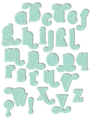 Sophie Alpha Lowercase Die Set