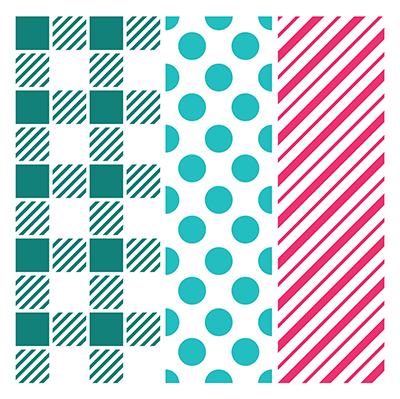 Playful Patterns - 6x6 Stencil