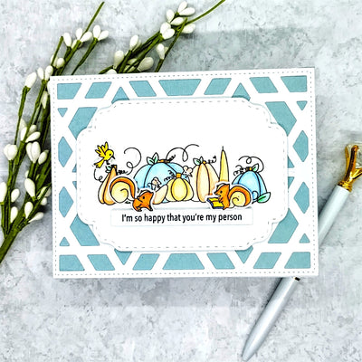 Campfire Friends - Pocket Pals Coordinating Dies