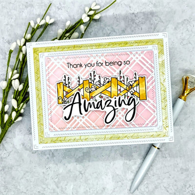 Dahlia 4x6 Stamps