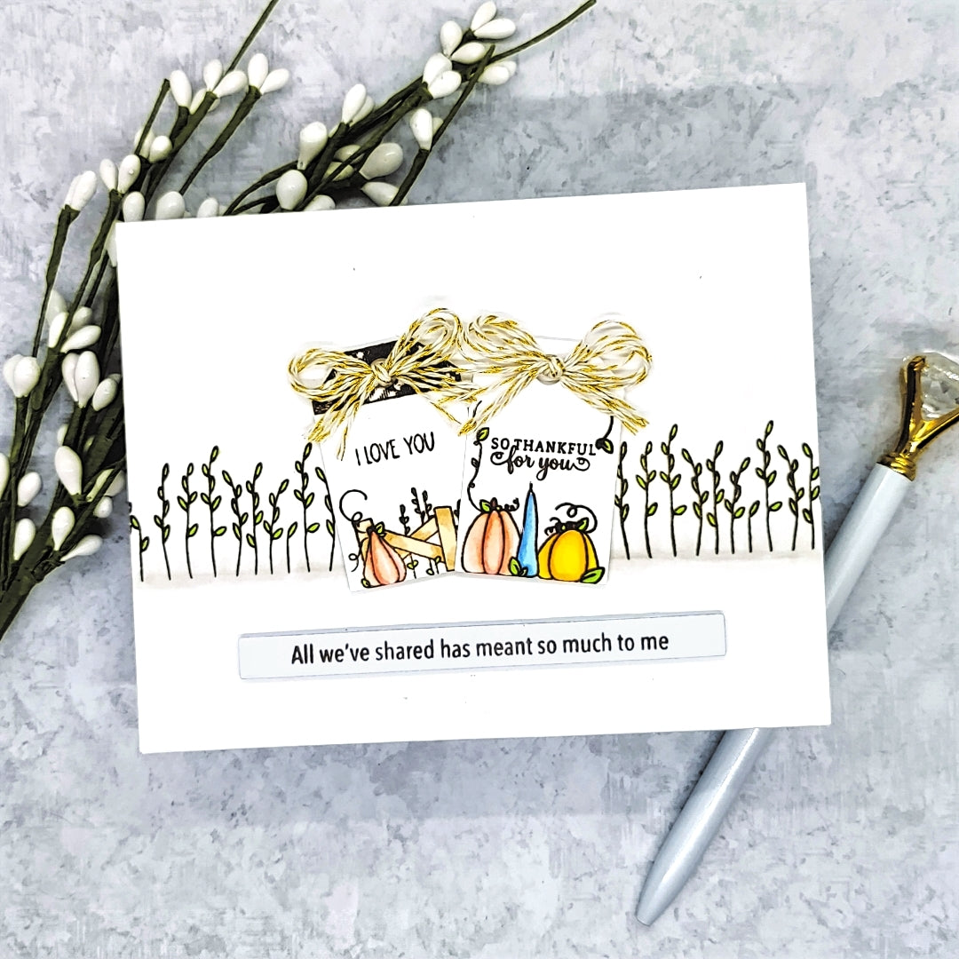 Friends 4x4 Sentiment Stack Stamp