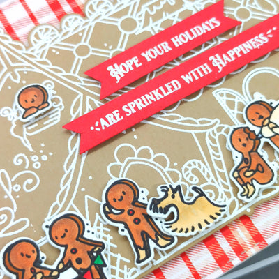 Gingerbread Kisses - Pocket Pals Die Set