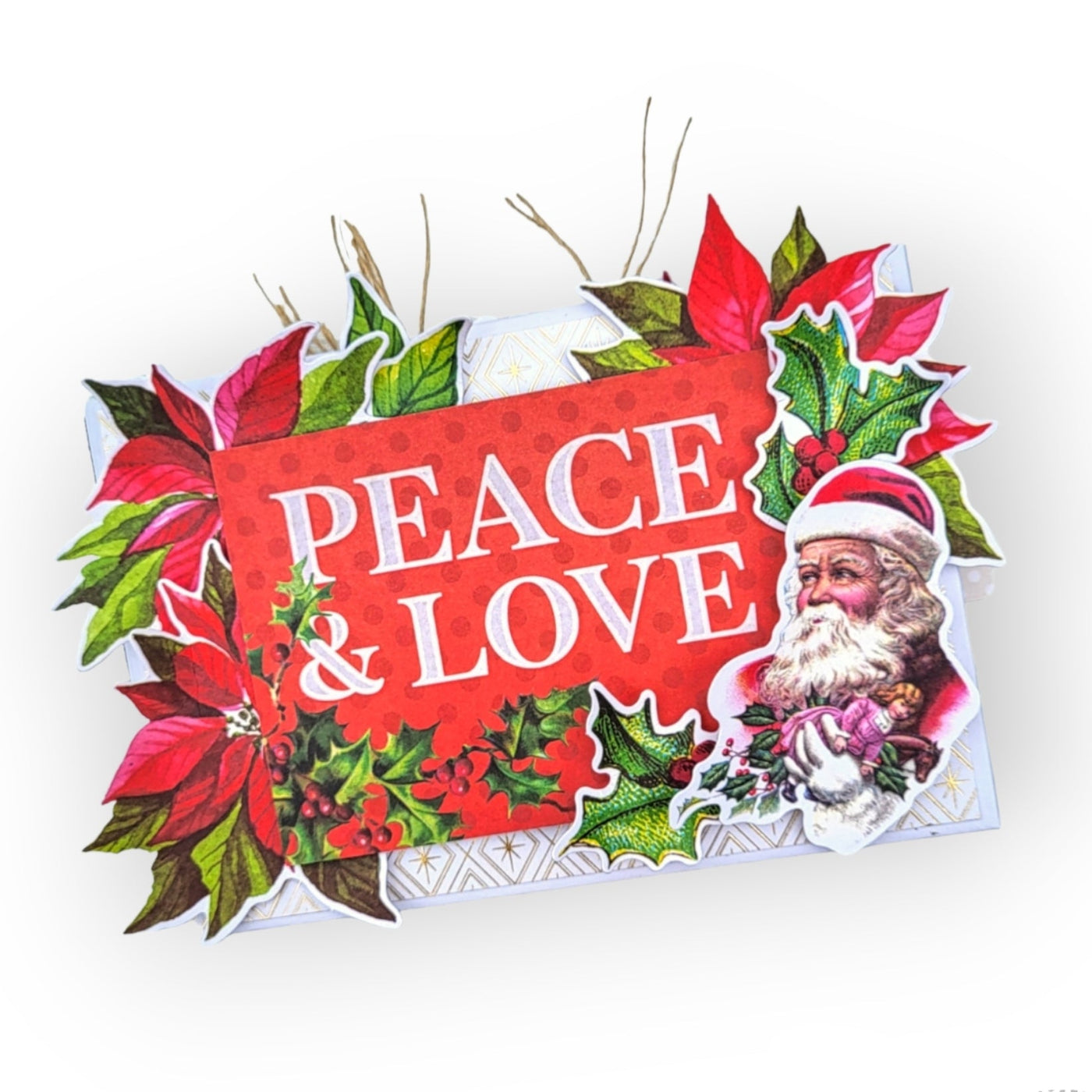 Yuletide Tag Ephemera Pieces