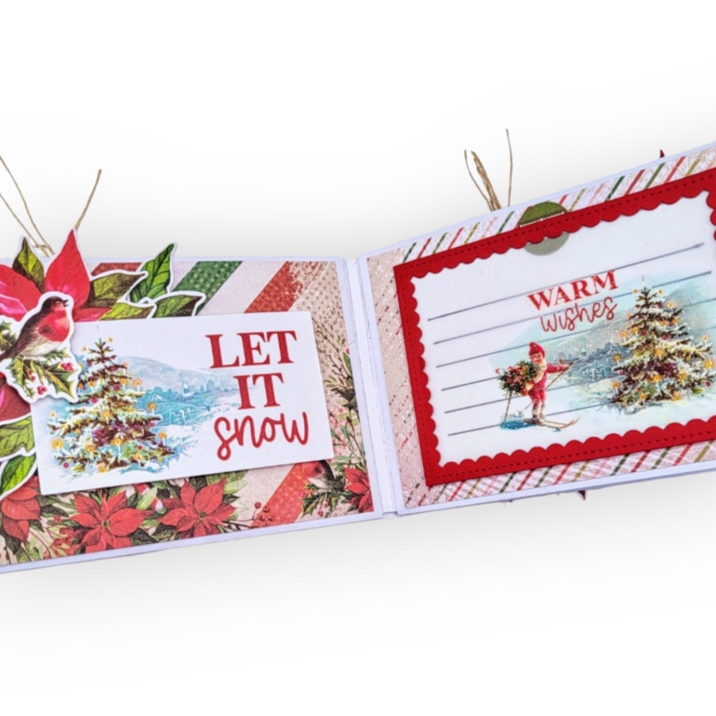 Yuletide Tag Ephemera Pieces