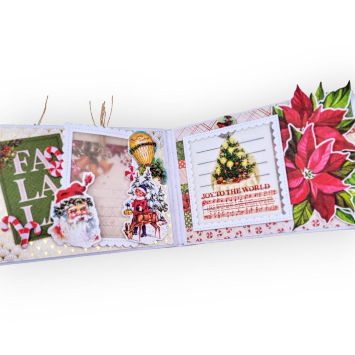 Yuletide Tag Ephemera Pieces
